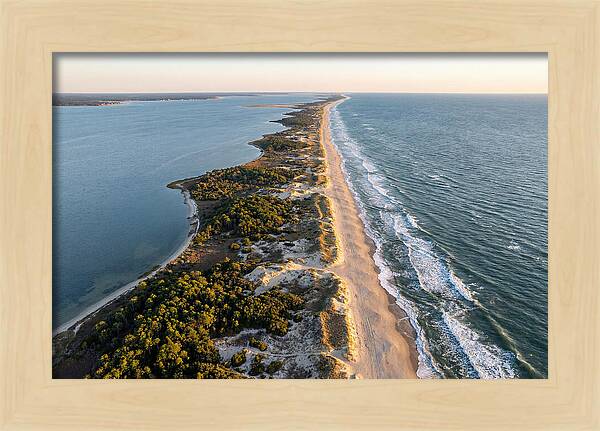 Cape Lookout National Seashore Aerial View