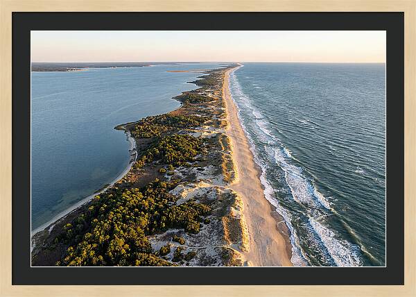 Cape Lookout National Seashore Aerial View