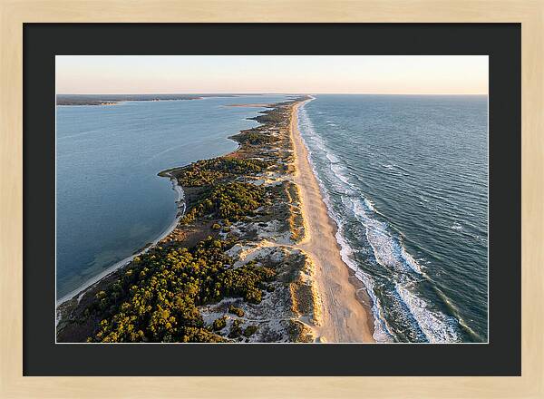 Cape Lookout National Seashore Aerial View
