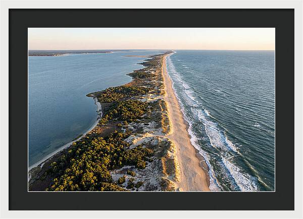 Cape Lookout National Seashore Aerial View