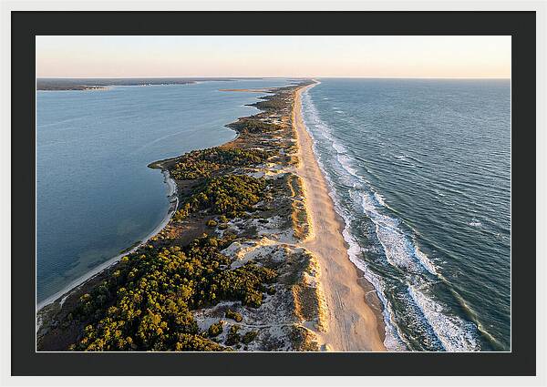 Cape Lookout National Seashore Aerial View