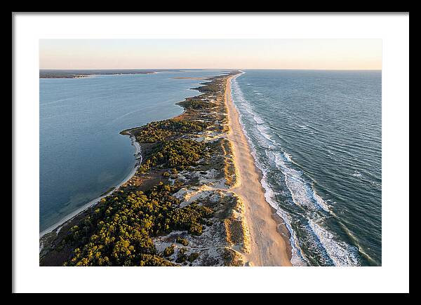 Cape Lookout National Seashore Aerial View