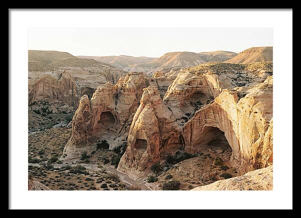 Cappadocia Rock Formations At Dusk