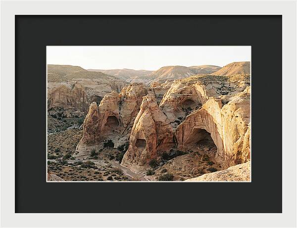 Cappadocia Rock Formations At Dusk