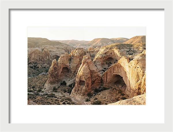 Cappadocia Rock Formations At Dusk