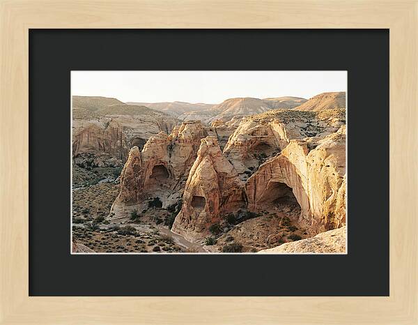 Cappadocia Rock Formations At Dusk