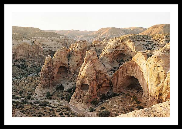 Cappadocia Rock Formations At Dusk