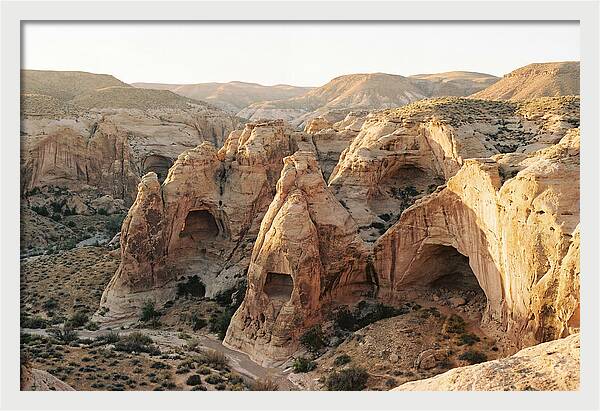 Cappadocia Rock Formations At Dusk