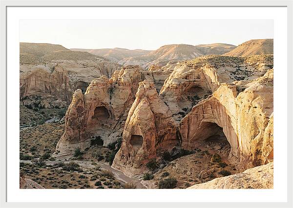 Cappadocia Rock Formations At Dusk