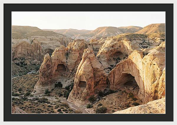 Cappadocia Rock Formations At Dusk