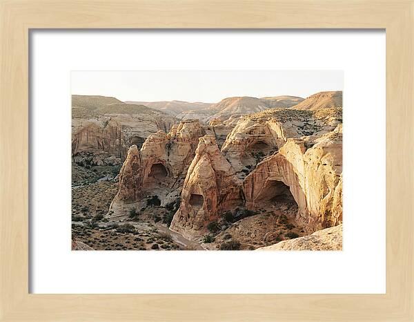 Cappadocia Rock Formations At Dusk