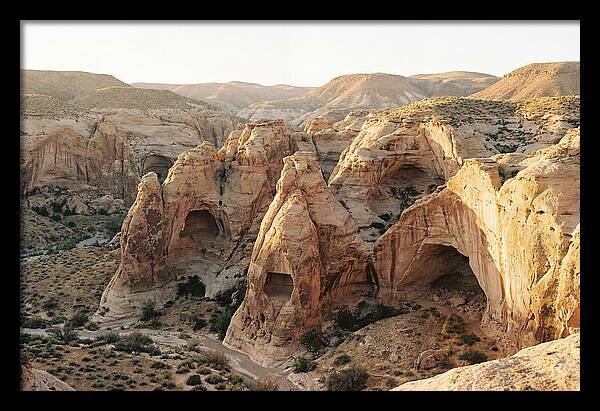 Cappadocia Rock Formations At Dusk
