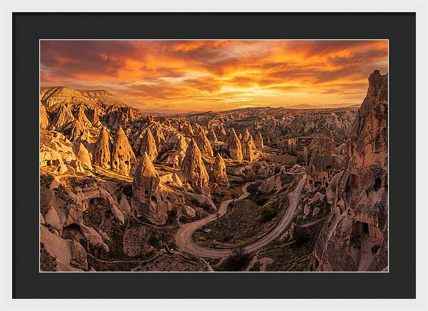 Cappadocias Enchanted Sunset