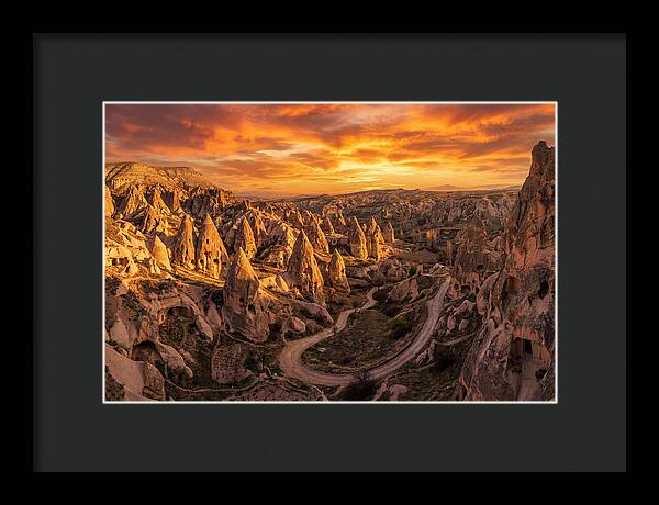 Cappadocias Enchanted Sunset