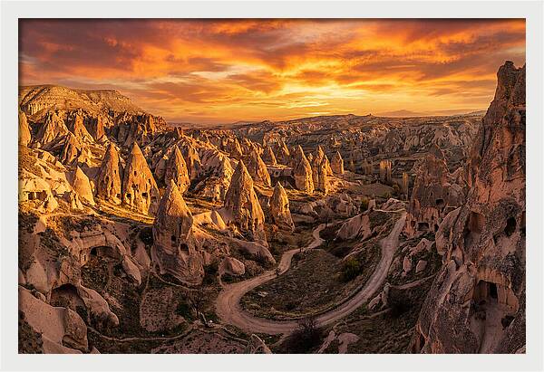 Cappadocias Enchanted Sunset