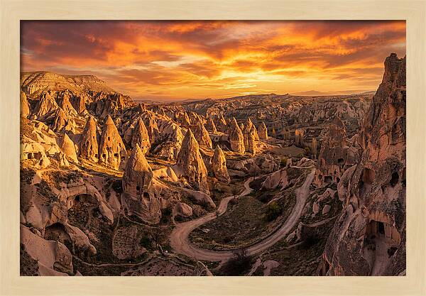 Cappadocias Enchanted Sunset