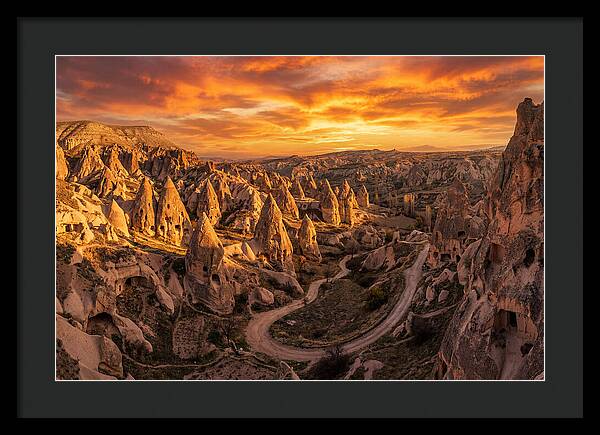 Cappadocias Enchanted Sunset