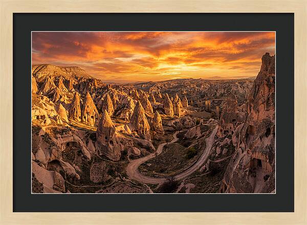 Cappadocias Enchanted Sunset