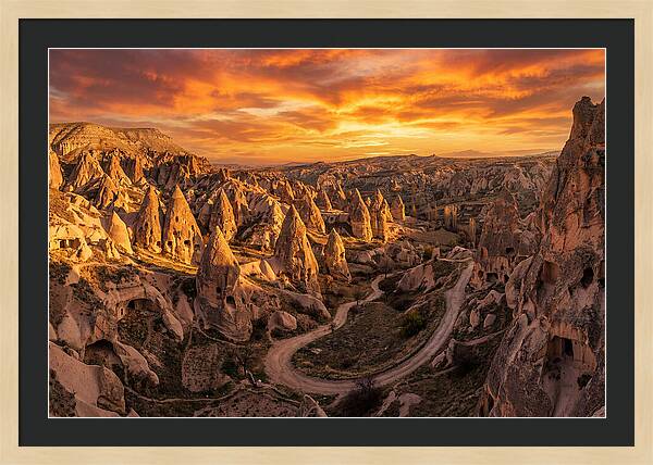 Cappadocias Enchanted Sunset