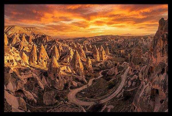 Cappadocias Enchanted Sunset