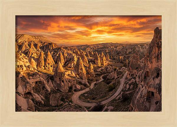 Cappadocias Enchanted Sunset