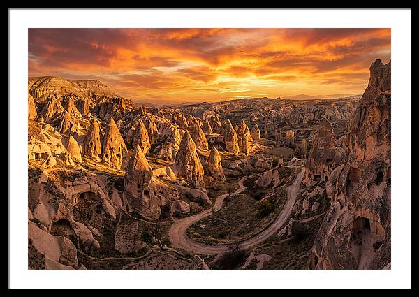 Cappadocias Enchanted Sunset