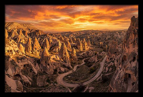 Cappadocias Enchanted Sunset
