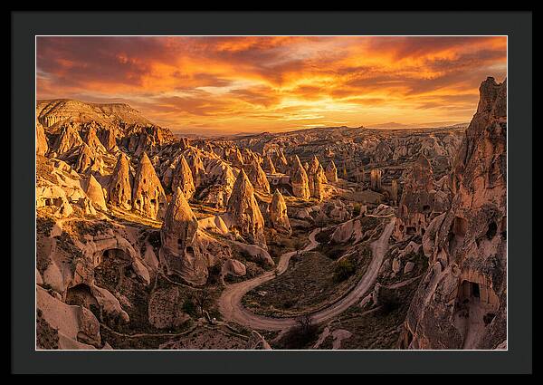 Cappadocias Enchanted Sunset