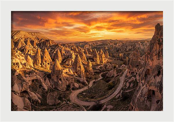 Cappadocias Enchanted Sunset