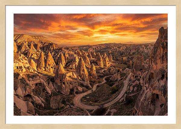 Cappadocias Enchanted Sunset