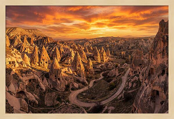 Cappadocias Enchanted Sunset