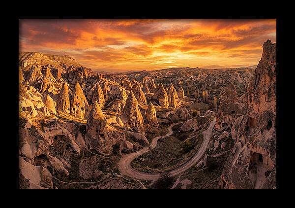 Cappadocias Enchanted Sunset