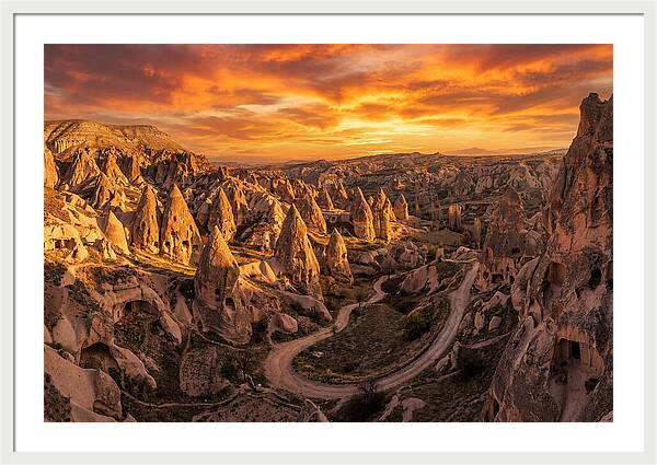 Cappadocias Enchanted Sunset