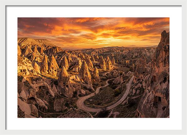 Cappadocias Enchanted Sunset