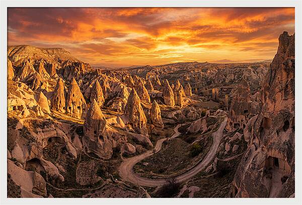 Cappadocias Enchanted Sunset