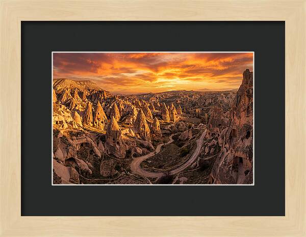 Cappadocias Enchanted Sunset