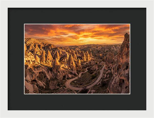 Cappadocias Enchanted Sunset