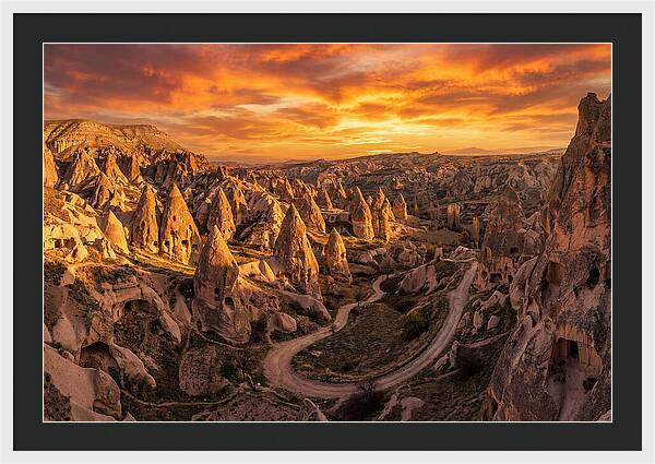 Cappadocias Enchanted Sunset