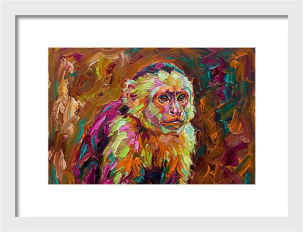 Capuchin Monkey Expressionism