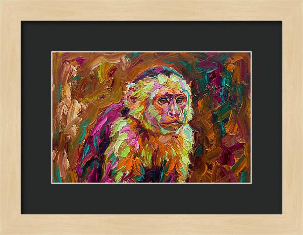 Capuchin Monkey Expressionism