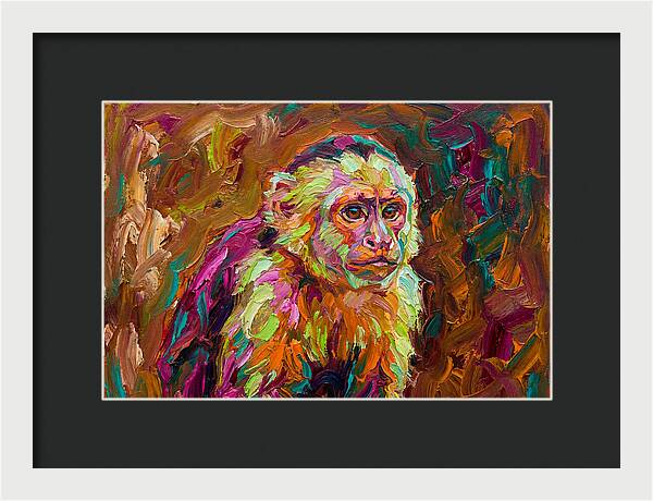 Capuchin Monkey Expressionism