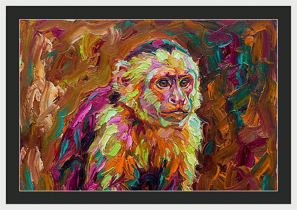 Capuchin Monkey Expressionism