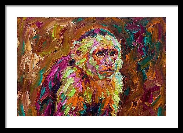 Capuchin Monkey Expressionism