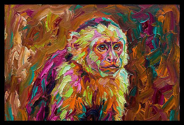 Capuchin Monkey Expressionism