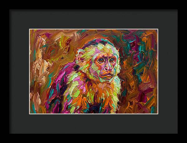 Capuchin Monkey Expressionism