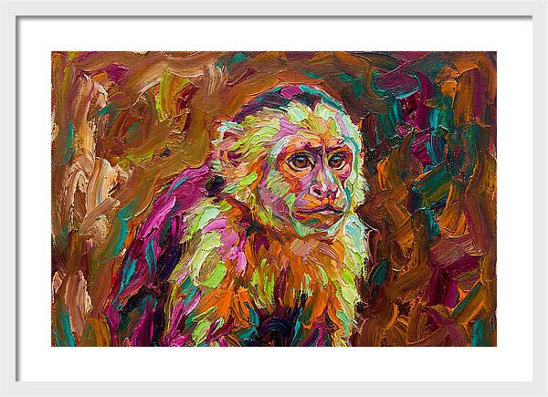 Capuchin Monkey Expressionism