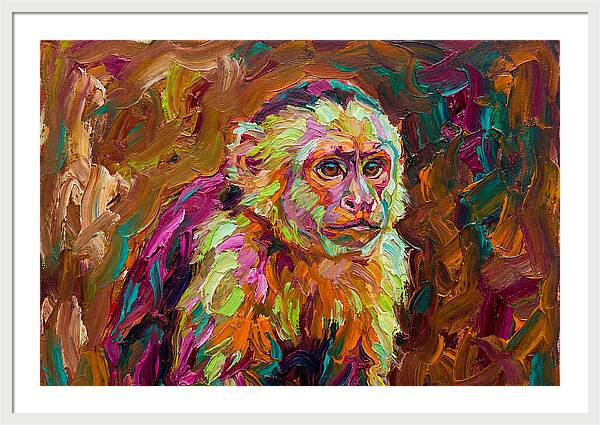 Capuchin Monkey Expressionism