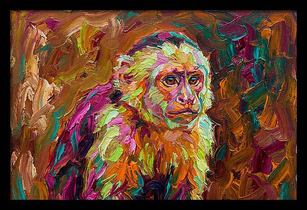 Capuchin Monkey Expressionism