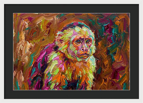Capuchin Monkey Expressionism
