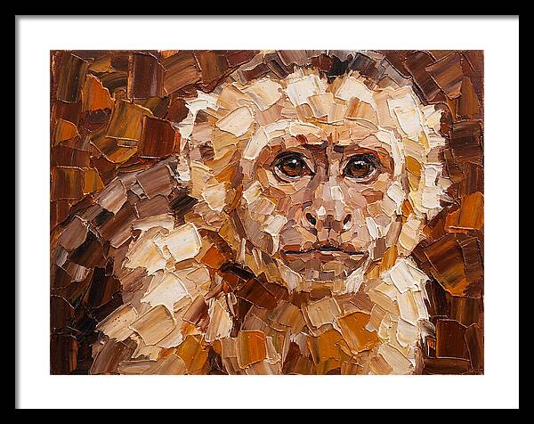 Capuchin Monkey Portrait